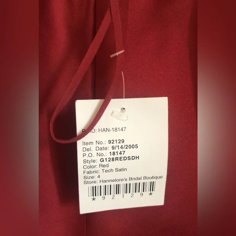 NWT Amsale Duenna Satin Long Formal Maxi Skirt in Dark Red Size 4